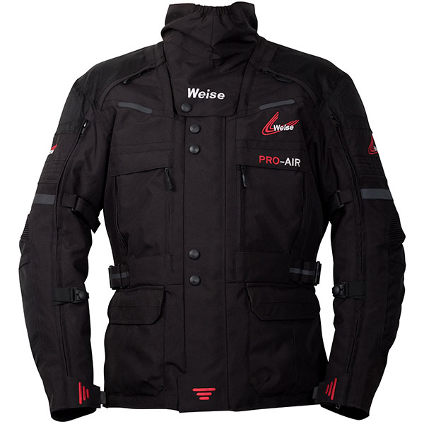 Image of Weise Dakar Adventure Textile Jacket - Black