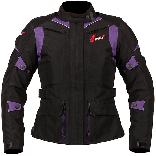 Image of Weise Ladies Pioneer Textile Jacket - Black / Purple