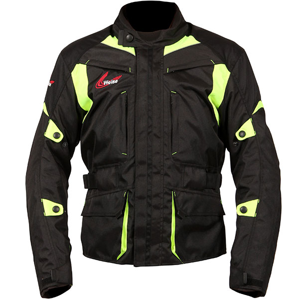 Image of Weise Pioneer Textile Jacket - Black / Fluo Yellow