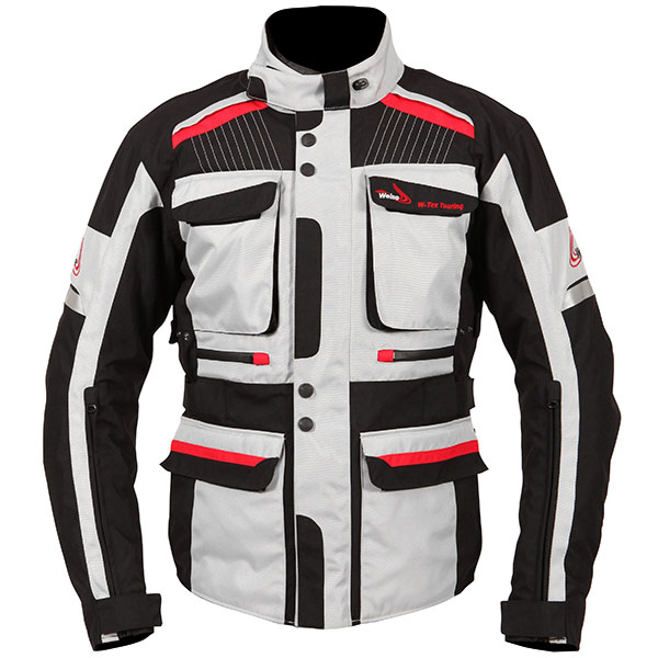 Image of Weise W-Tex Touring Textile Jacket - Black / Stone