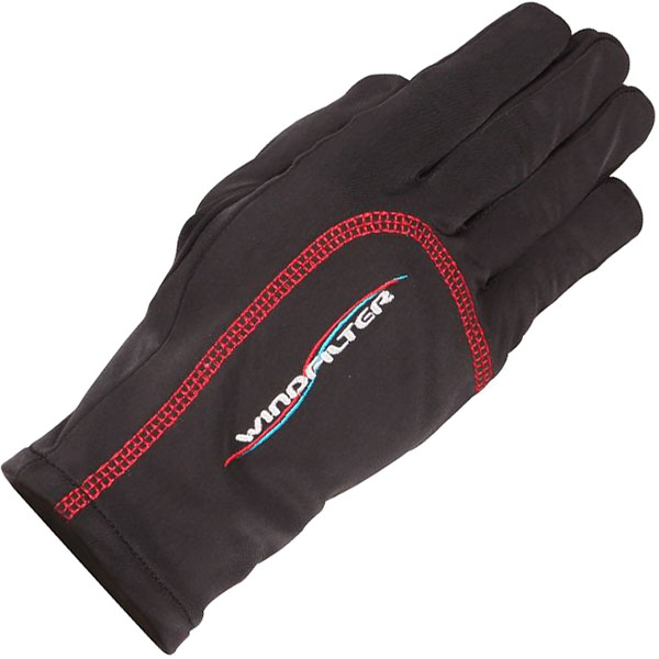 Image of WindFilter Climate Gloves - Black / Red