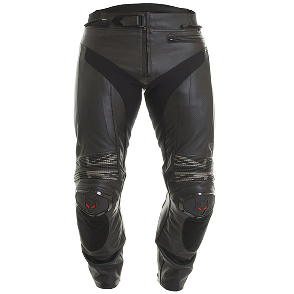 Image of Wolf Nimbus K Leather Jeans - Black