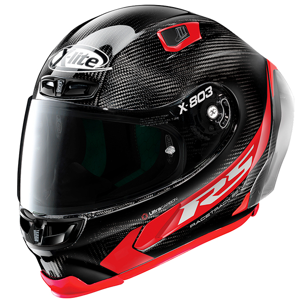 Image of X-Lite X-803 Ultra Carbon RS Hot Lap - Carbon / Red
