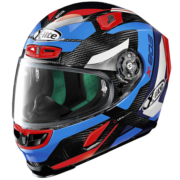Image of X-Lite X-803 Ultra Carbon Mastery - Carbon / Blue