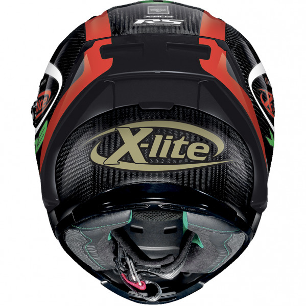 XLite X803 Ultra Carbon RS Hattrick White / Red / Green FREE UK