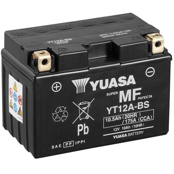 yuasa motorcycle battery yt12a